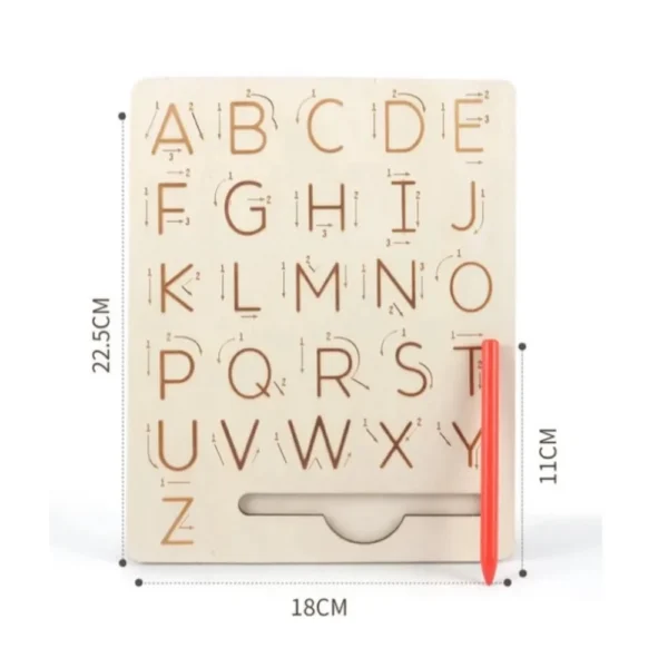 Alphabet Tracing board
