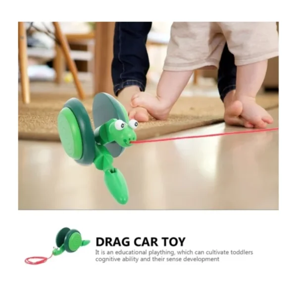 Pull Along Cart - Snail